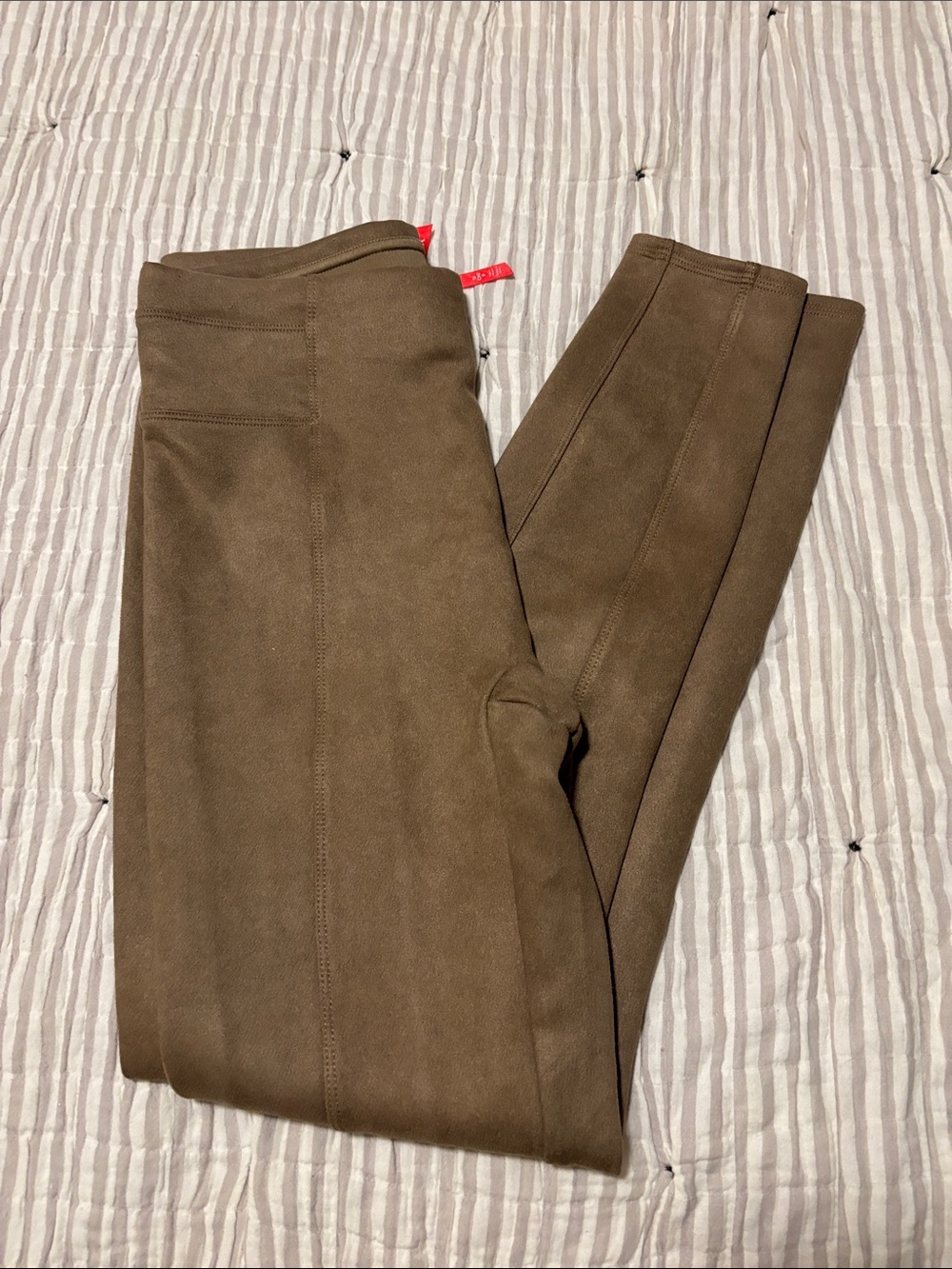 Spanx Women’s SZ SM Suede Leggings